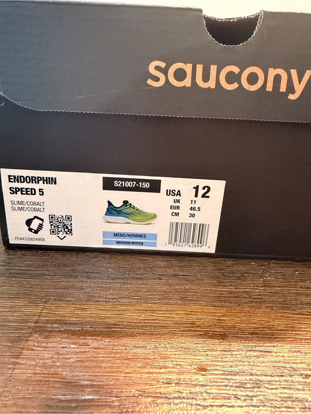 Men’s Saucony Endorphin speed 5 running shoe - Picture 5 of 5